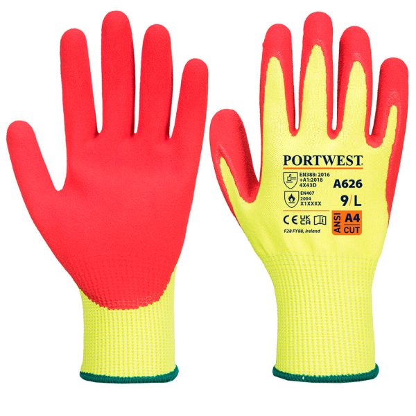 PORTWEST Luva de Corte Vis-Tex HR Nitrilo