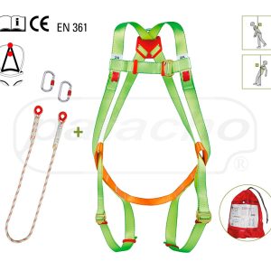 Patacho Kit 4 Arnês Antiqueda Dorsal e Frontal